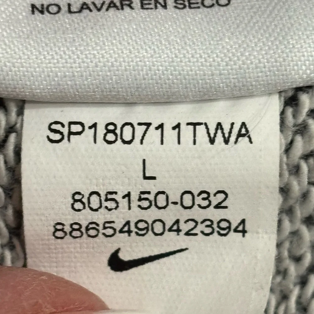 Nike crayoned gently